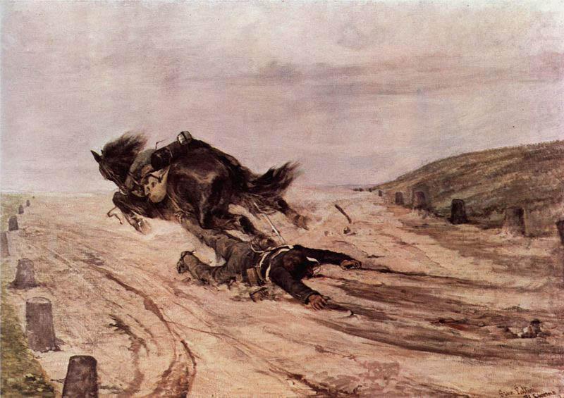 Der Steigbugel, Giovanni Fattori